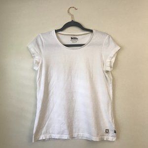 FJÄLLRÄVEN - Women's Greenland T-shirt in White size M